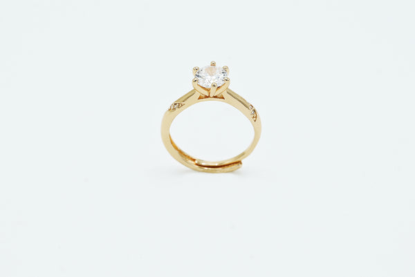 Engagement Ring Golden